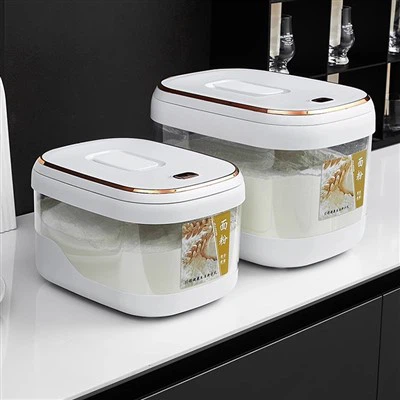 Zapečaćena kanta za skladištenje brašna